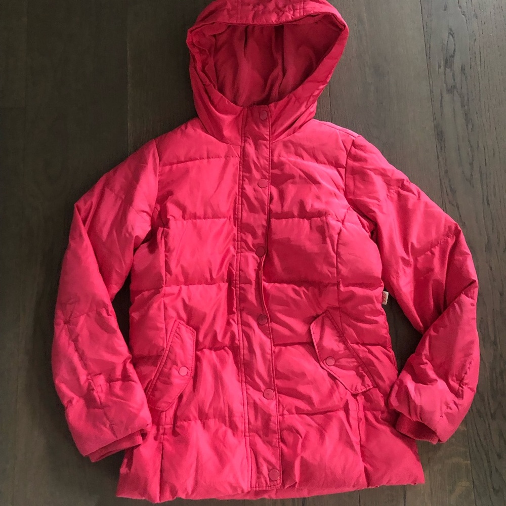 Gap pink warmest winter coat sz 14/16 VGUC